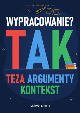 Okładka e-booka TAK — Teza, Argumenty, Kontekst